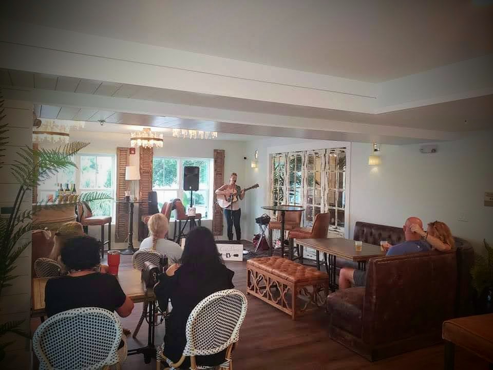Rebecca Day performs at Hotel Simone in St Simons Island, GA